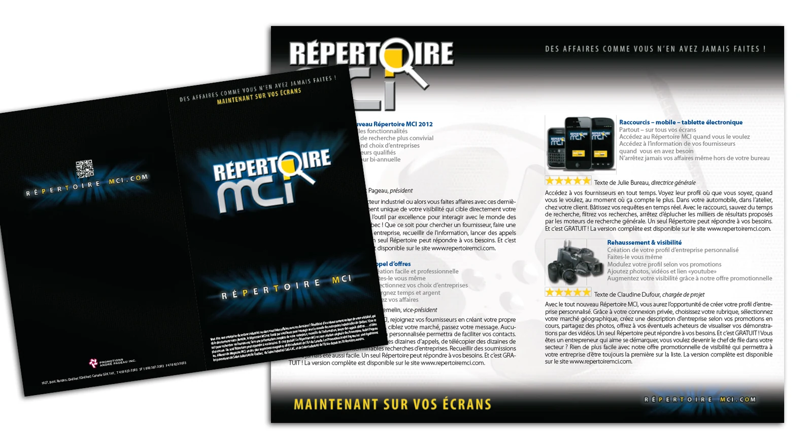 Réalisation 14 — Design graphique
